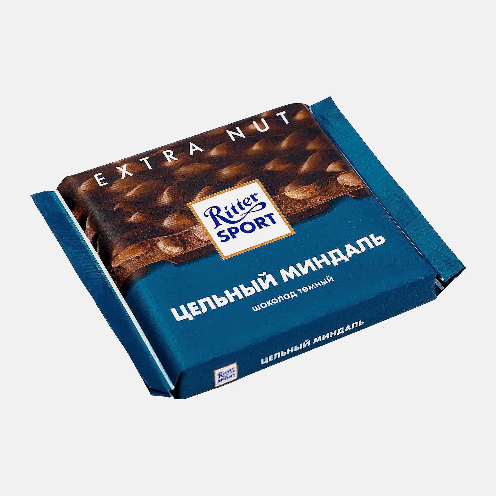 Шоколад темный с цельным миндалем Ritter Sport 50% 100г - фото 2