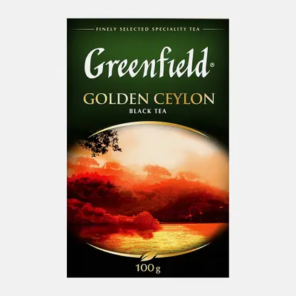 Чай черный Greenfield Golden Ceylon 100г