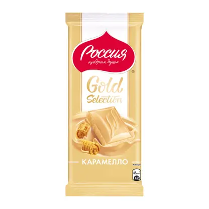 Изображение товара Шоколад Карамелло Россия Gold Selection 82г