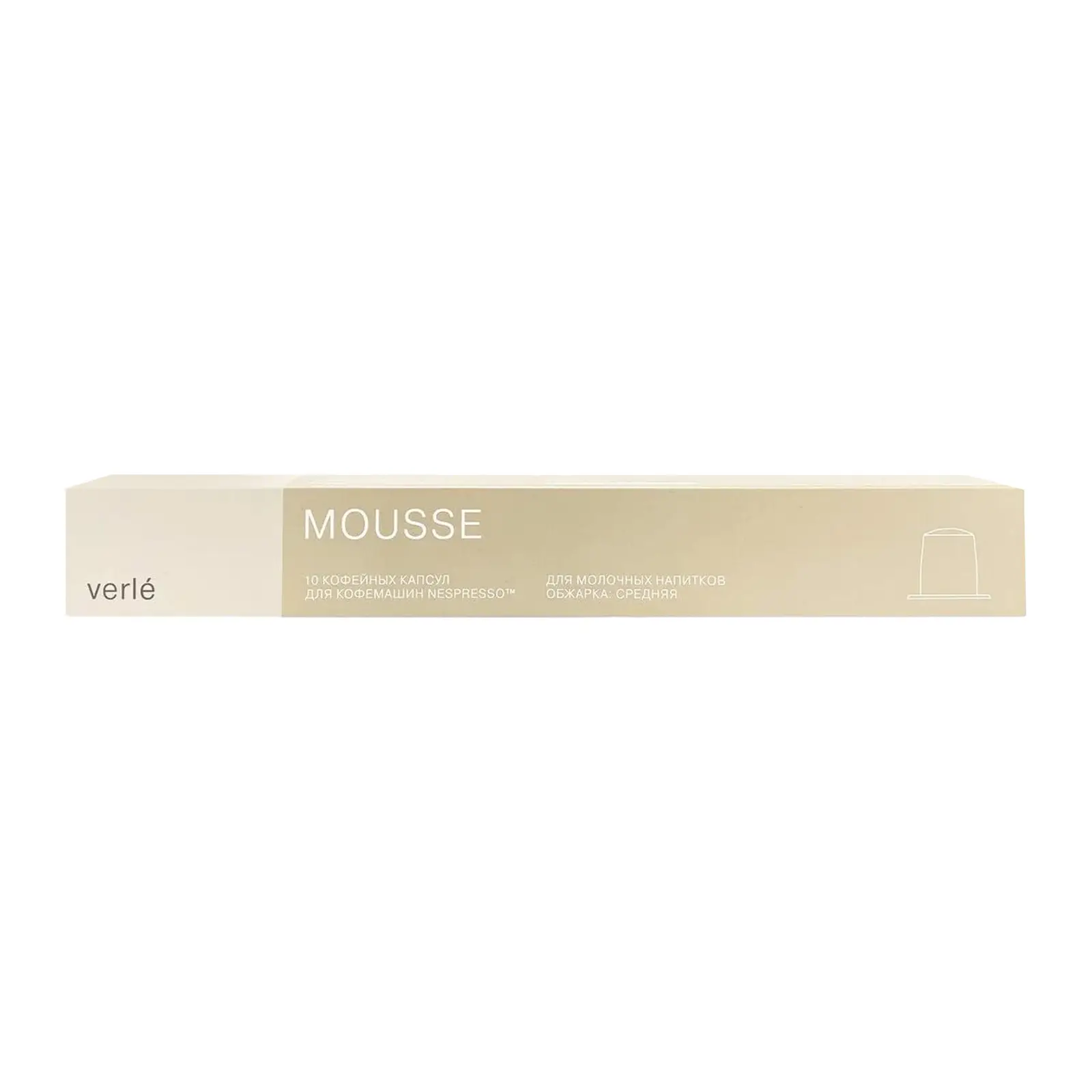 Изображение товара Молотый кофе Classic Mousse в капсулах Verle 55г