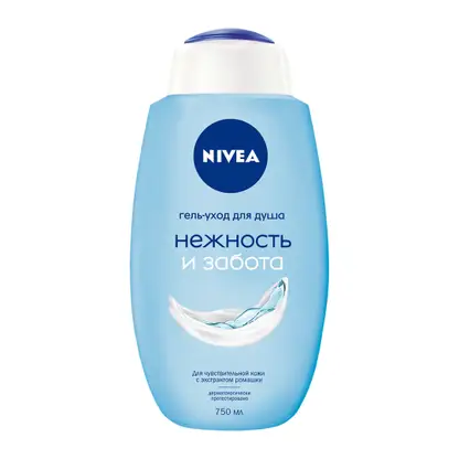 Изображение товара Гель-уход для душа Нежность и забота NIVEA 750мл