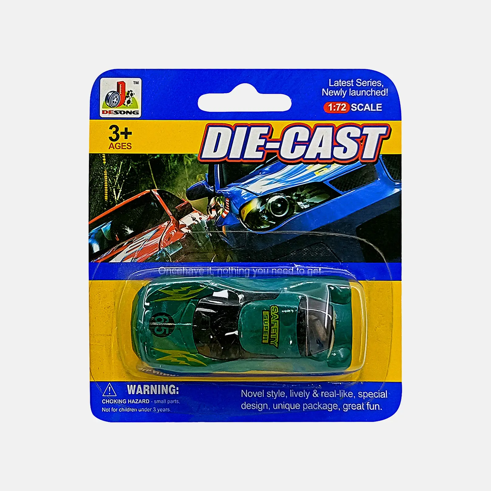 Изображение товара Машинка в масштабе 1: 72 металл DS859 - гоночная игрушка для коллекционеров