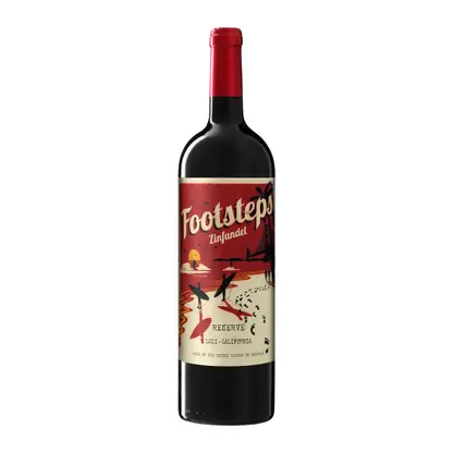 Вино Footsteps Zinfandel Reserve красное полусухое 13.5% 750мл
