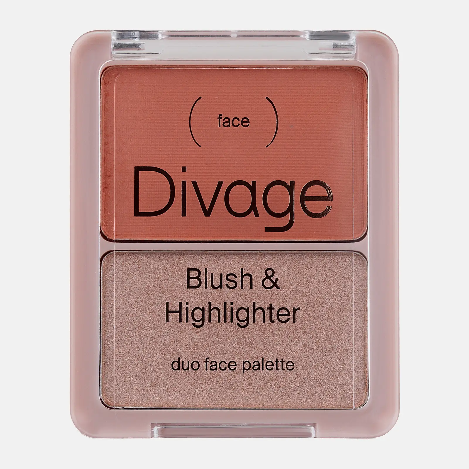 Палетка для лица тон 02 Divage Duo Face Palette - фото 2 Палетка для лица тон 02 Divage Duo Face Palette - фото 2