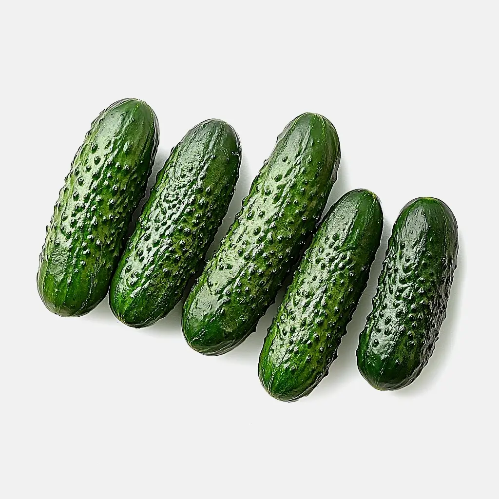 Изображение товара Короткоплодные тепличные огурцы 450г свежий продукт круглый год