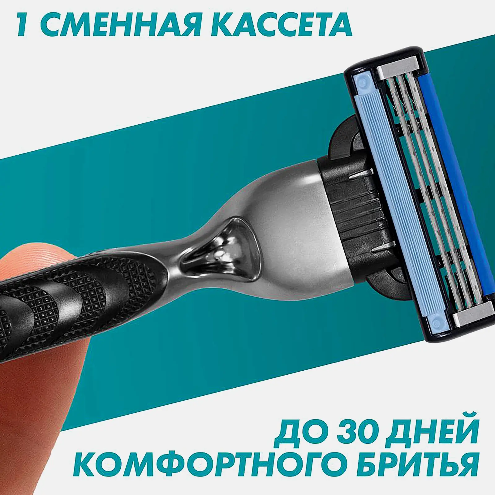 Кассеты для бритья Gillette Mach3 12шт