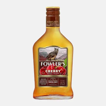 Настойка Fowlers полусладкая Вишня с виски 35% 250мл