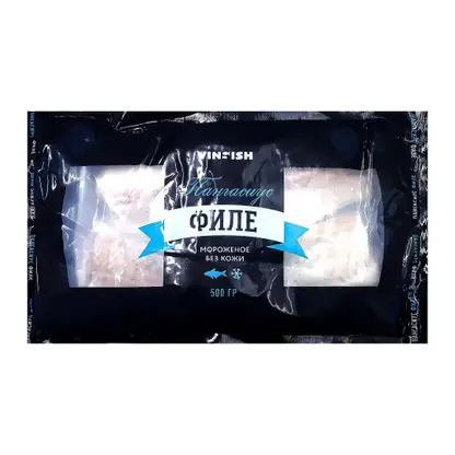 Изображение товара Пангасиус филе без головы и кожи мороженое 475г полезный продукт для здоровья
