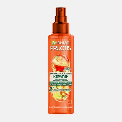 Сыворотка-спрей для волос Fructis Sos Кератин 150мл