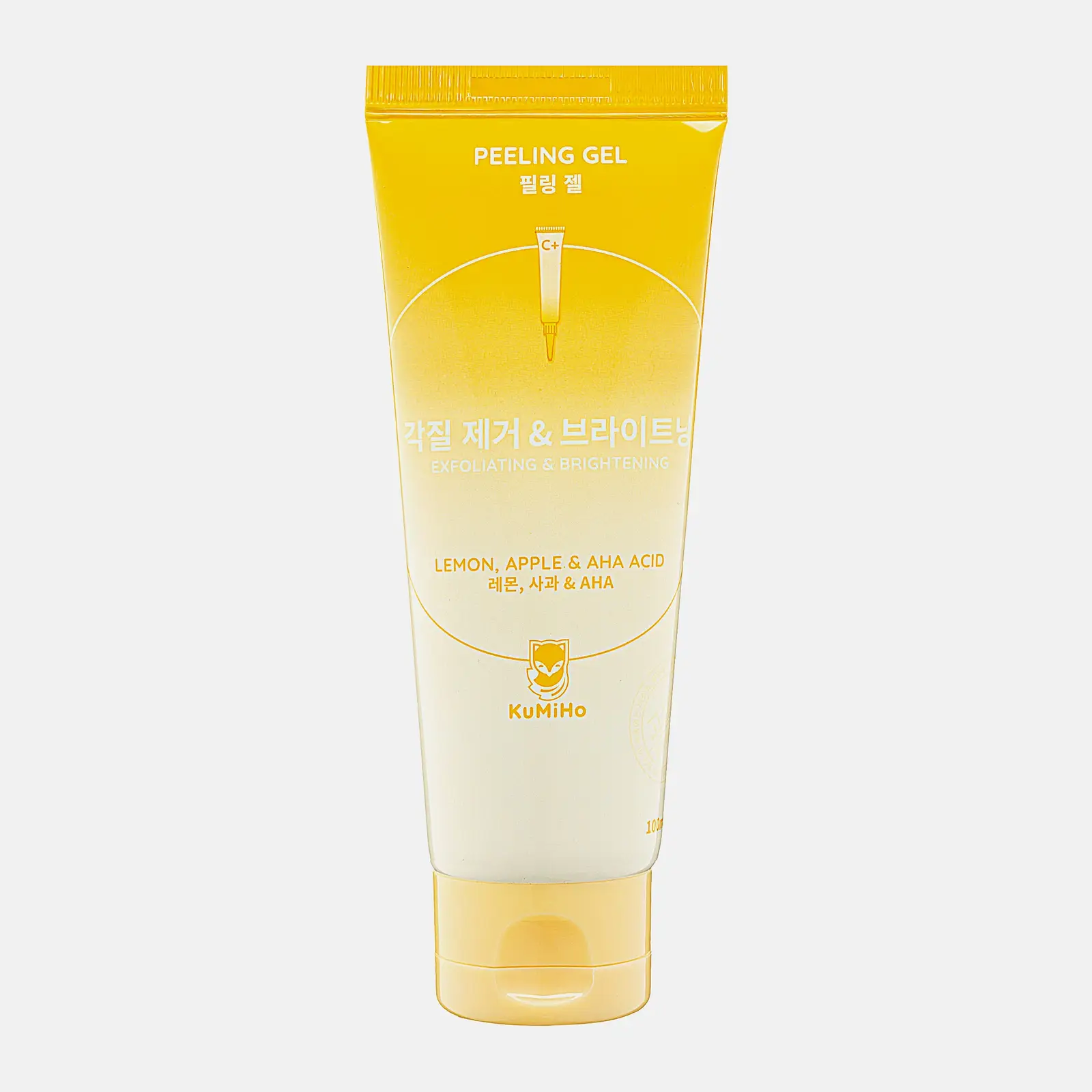 Пилинг-гель для лица Kumiho яблоко с лимоном и Aha-кислотами 100мл
