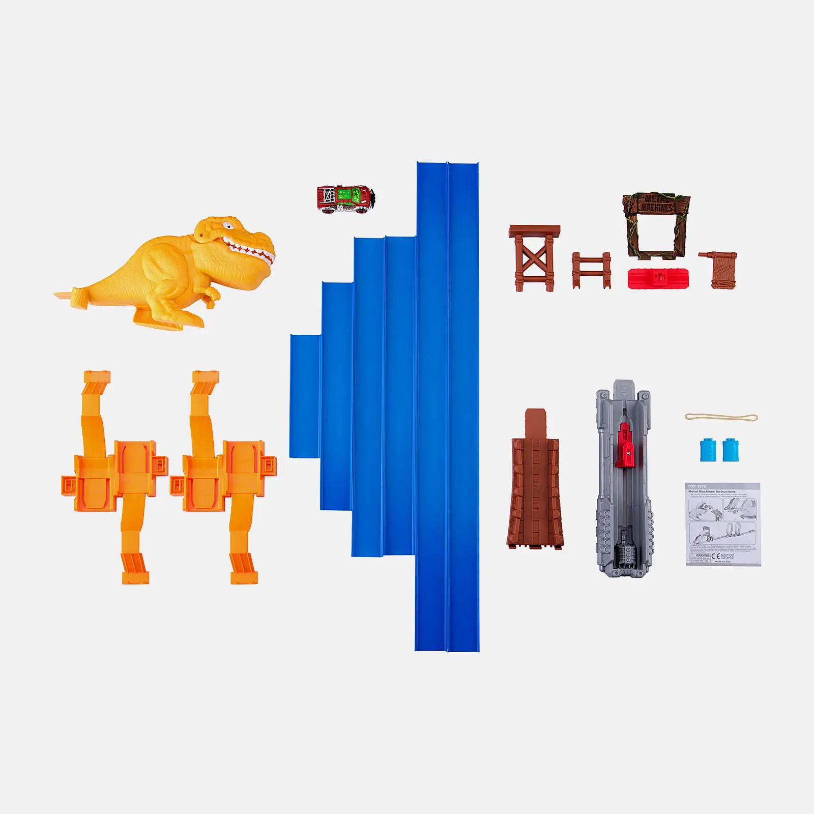 Игрушка Трек Zuru Metal Machines T-Rex 6702 513г 30*8*40см - фото 3