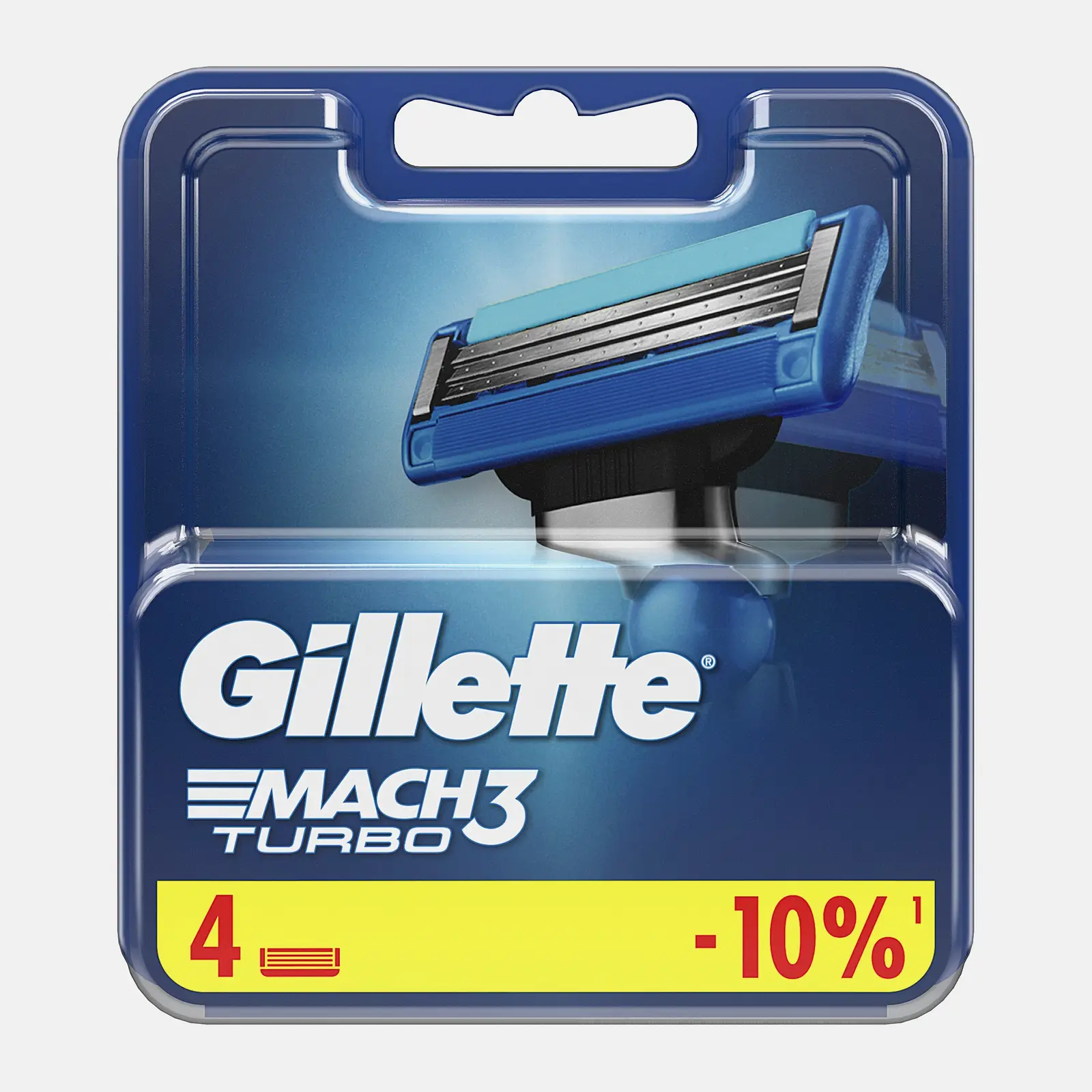 Кассеты для бритья Gillette Mach3 Turbo 4шт