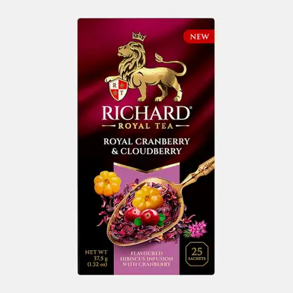 Чай травяной Richard Royal Cranberry&Cloudberry морошка 25пак