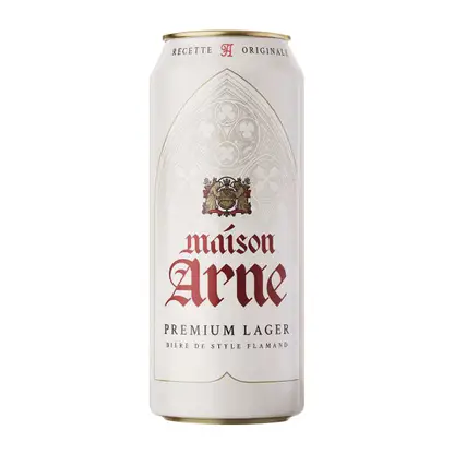 Пиво Maison Arne Premium Lager 4.8% 430мл