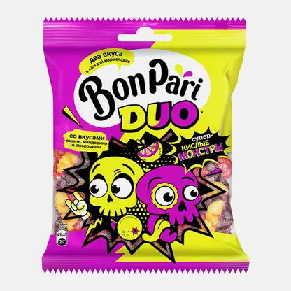 Мармелад Суперкислые монстры Бон Пари 100г