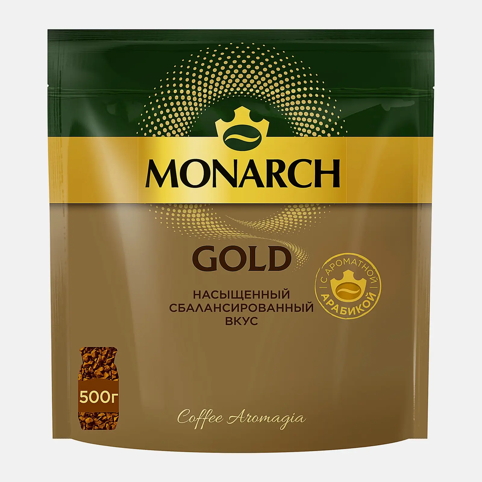 Растворимый кофе Голд Monarch 500г