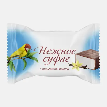 Конфеты нежное суфле с ароматом ванили в глазури
