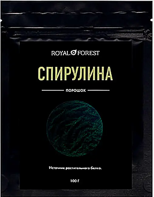 Спирулина порошок Royal Forest 100г