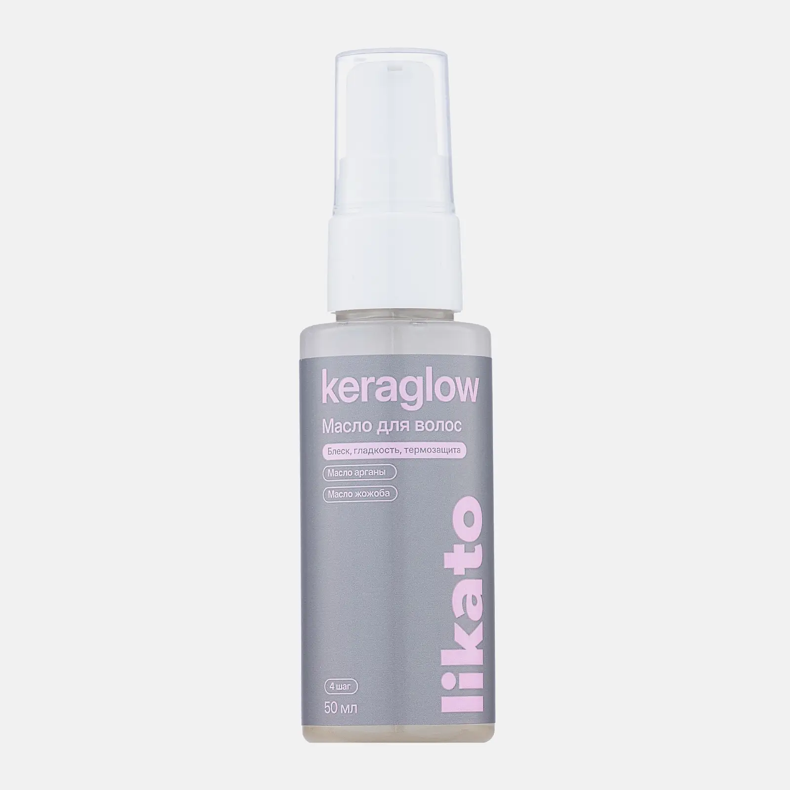 Масло для блеска и гладкости волос Keraglow Likato 50мл