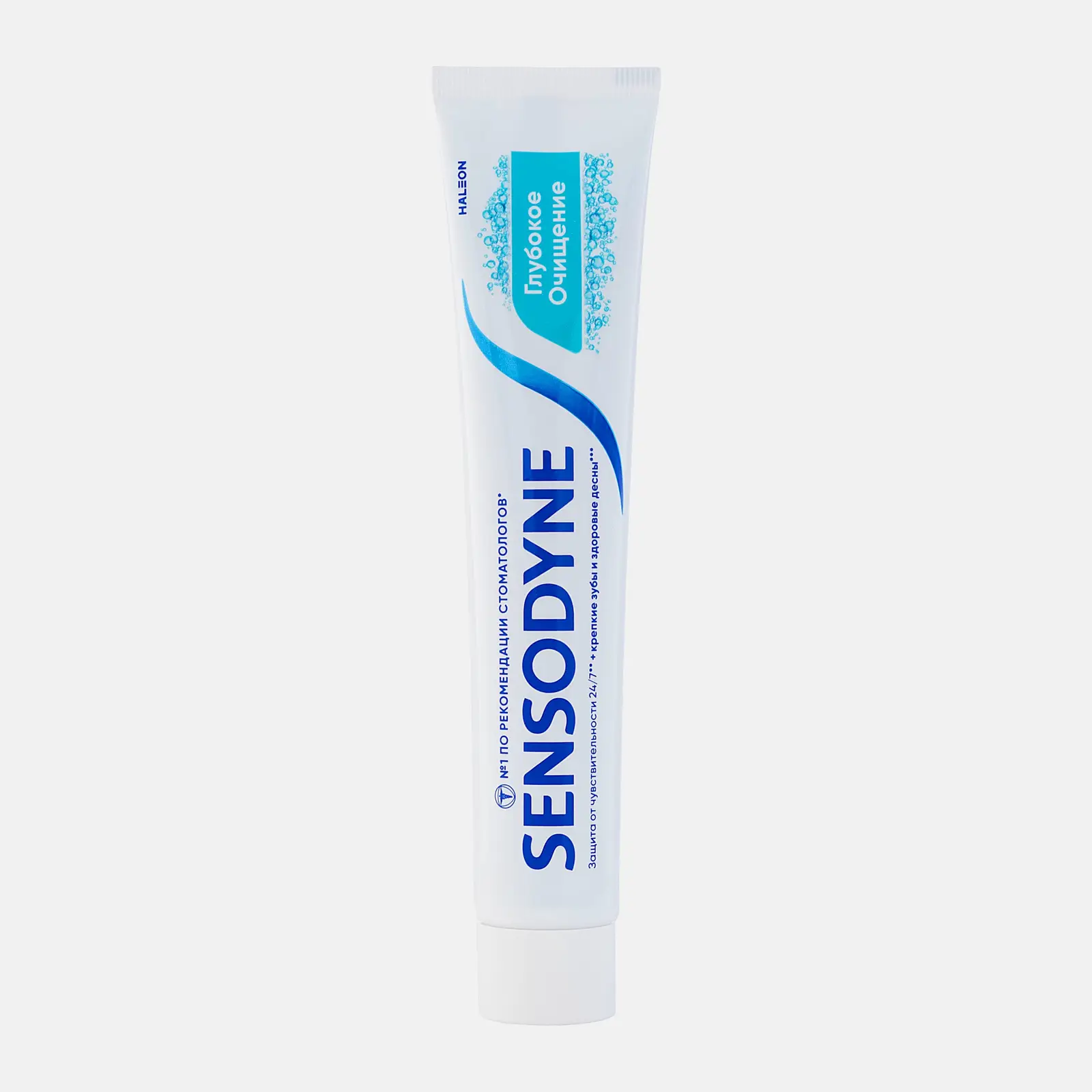 Изображение товара Зубная паста Sensodyne Глубокое очищение 75мл для чувствительных зубов с фтором