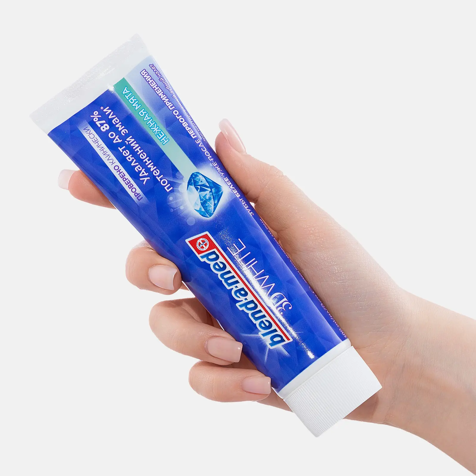 Зубная паста и Ополаскиватель Blend-A-Med 3D White 100мл в ассортименте