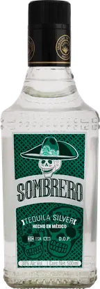 Текила Sombrero Silver 38% 500мл