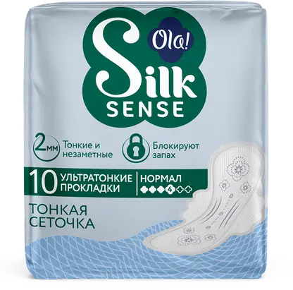 Изображение товара Прокладки Ola Silk Sense Ultra normal ультратонкие 10шт