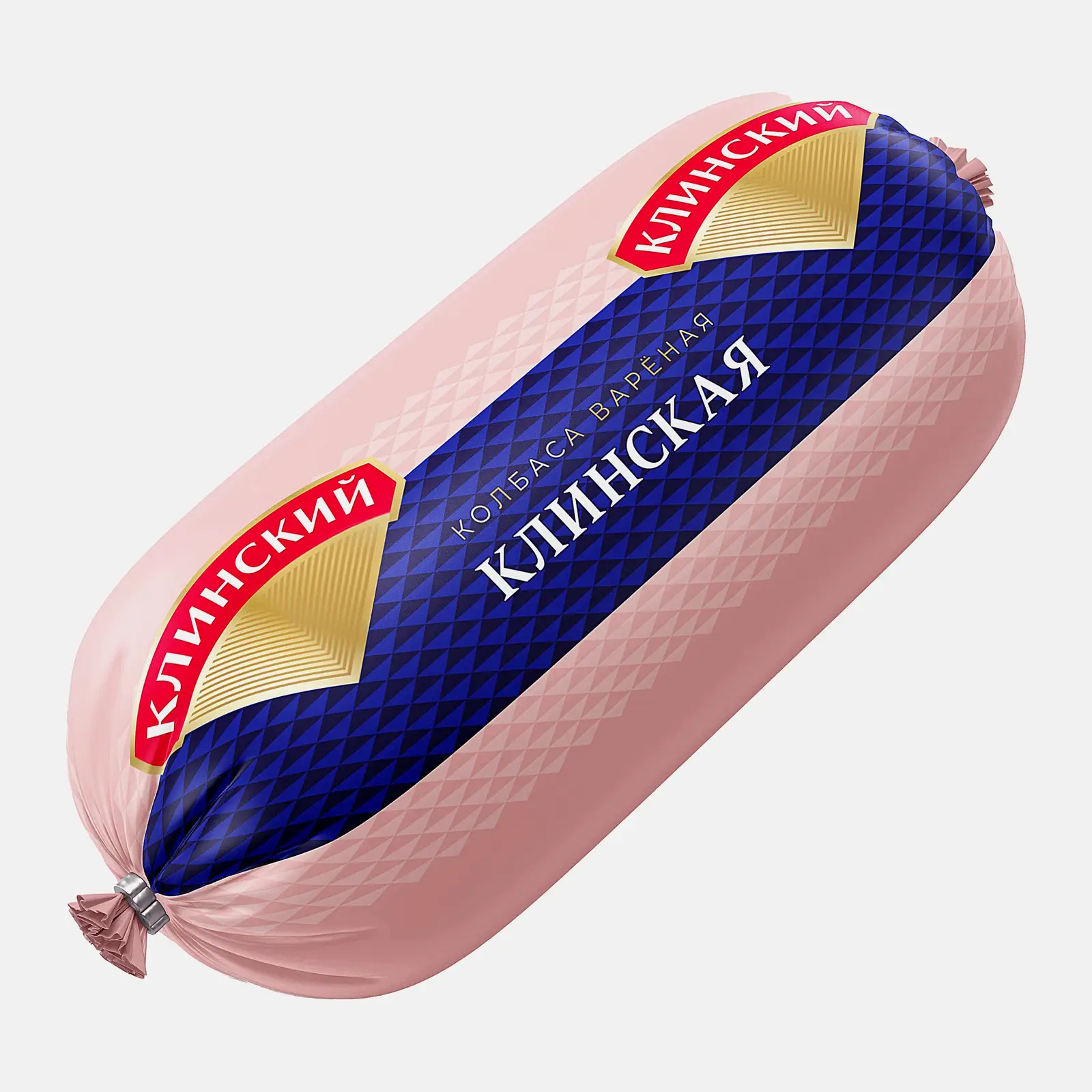 Изображение товара Колбаса Клинский вареная 400г натуральное мясо специи и чеснок