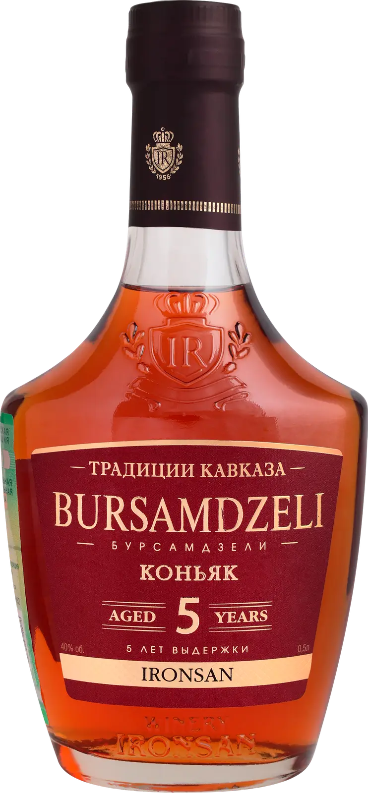 Коньяк Bursamdzeli 5 лет 40% 500мл — в каталоге на сайте сети Магнит |  Краснодар