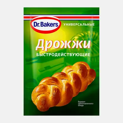 Дрожжи Dr.Bakers Сухие 7г