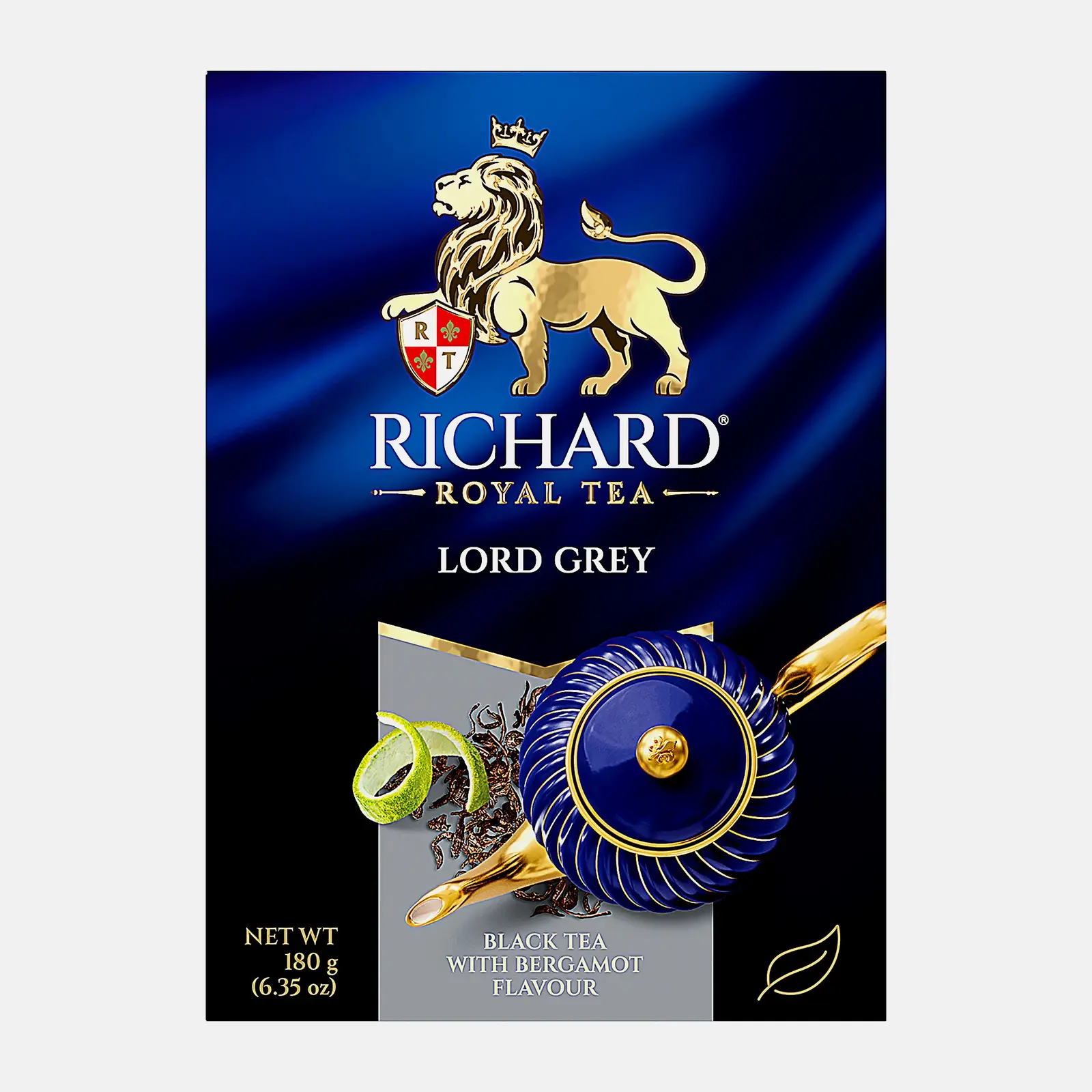 Чай черный Richard Lord Grey листовой 180г Чай черный Richard Lord Grey листовой 180г