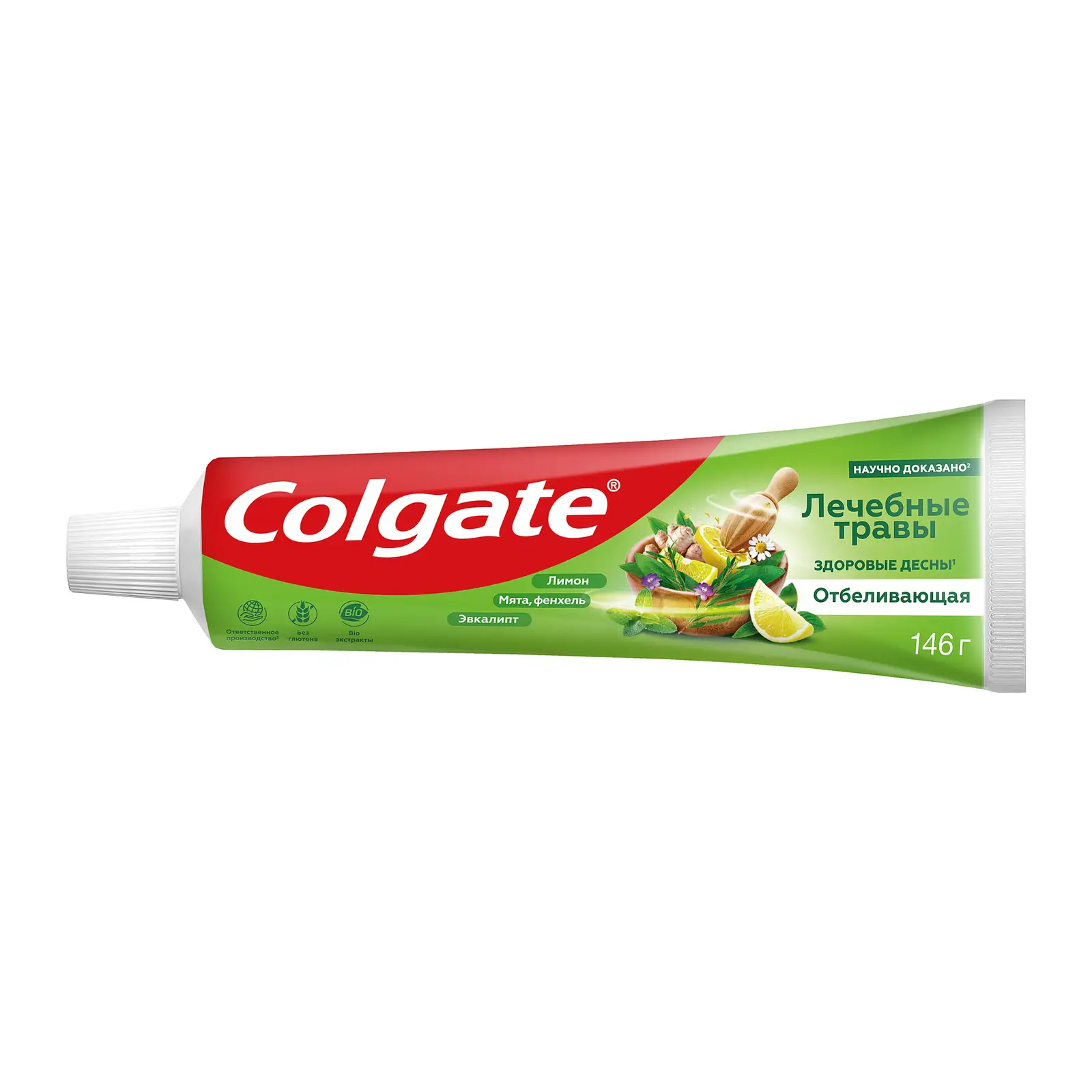 Зубная паста Colgate Лечебные травы отбеливающая 100мл