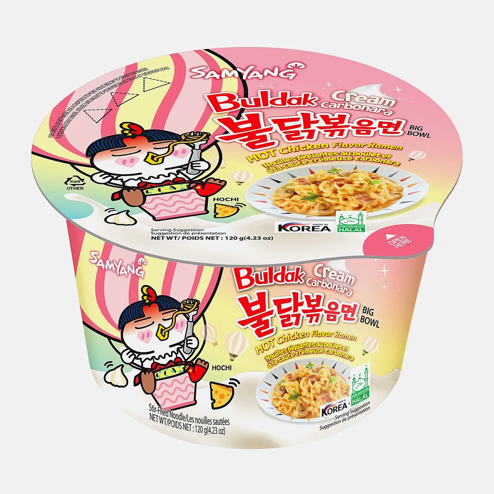 Изображение товара Лапша быстрого приготовления Samyang Cream Carbonara 120г