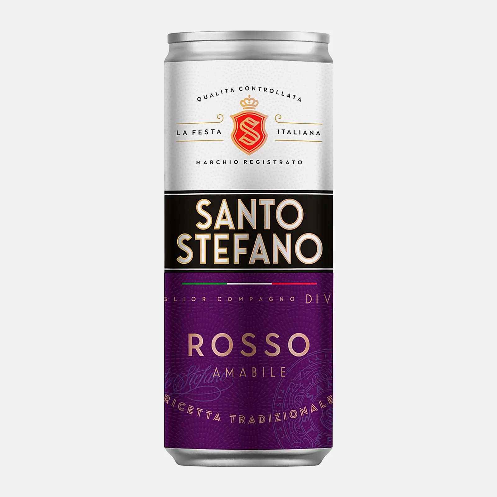 Вино игристое Santo Stefano красное полусладкое 6% 750мл Вино игристое Santo Stefano красное полусладкое 6% 750мл