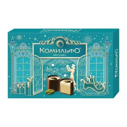 Изображение товара Конфеты шоколадные Фисташка Комильфо 116г