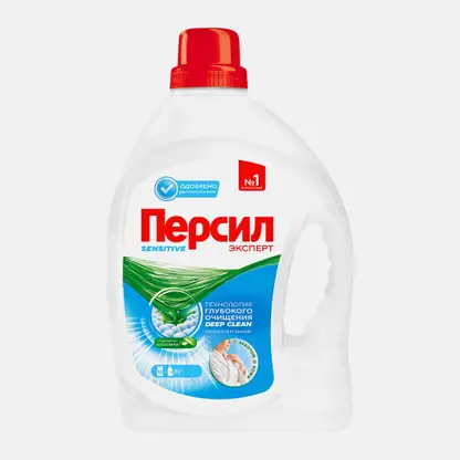 Гель для стирки Персил Сенситив для чувствительной кожи жидкий порошок 30 стирок 1.95л