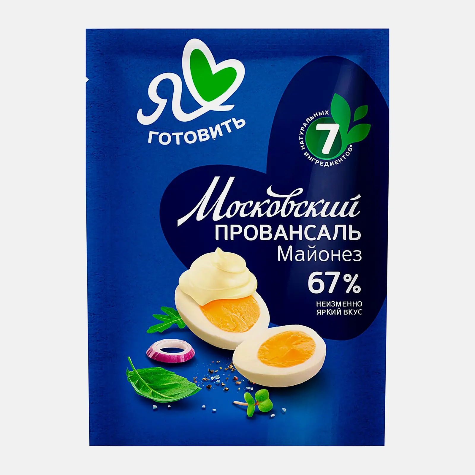 Изображение товара Майонез Московский Провансаль классический 67% 96г