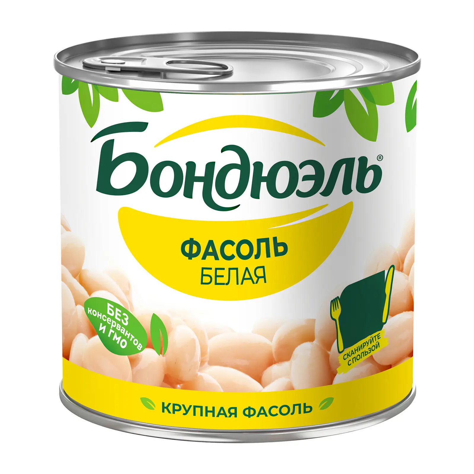 Изображение товара Фасоль Бондюэль белая 400г