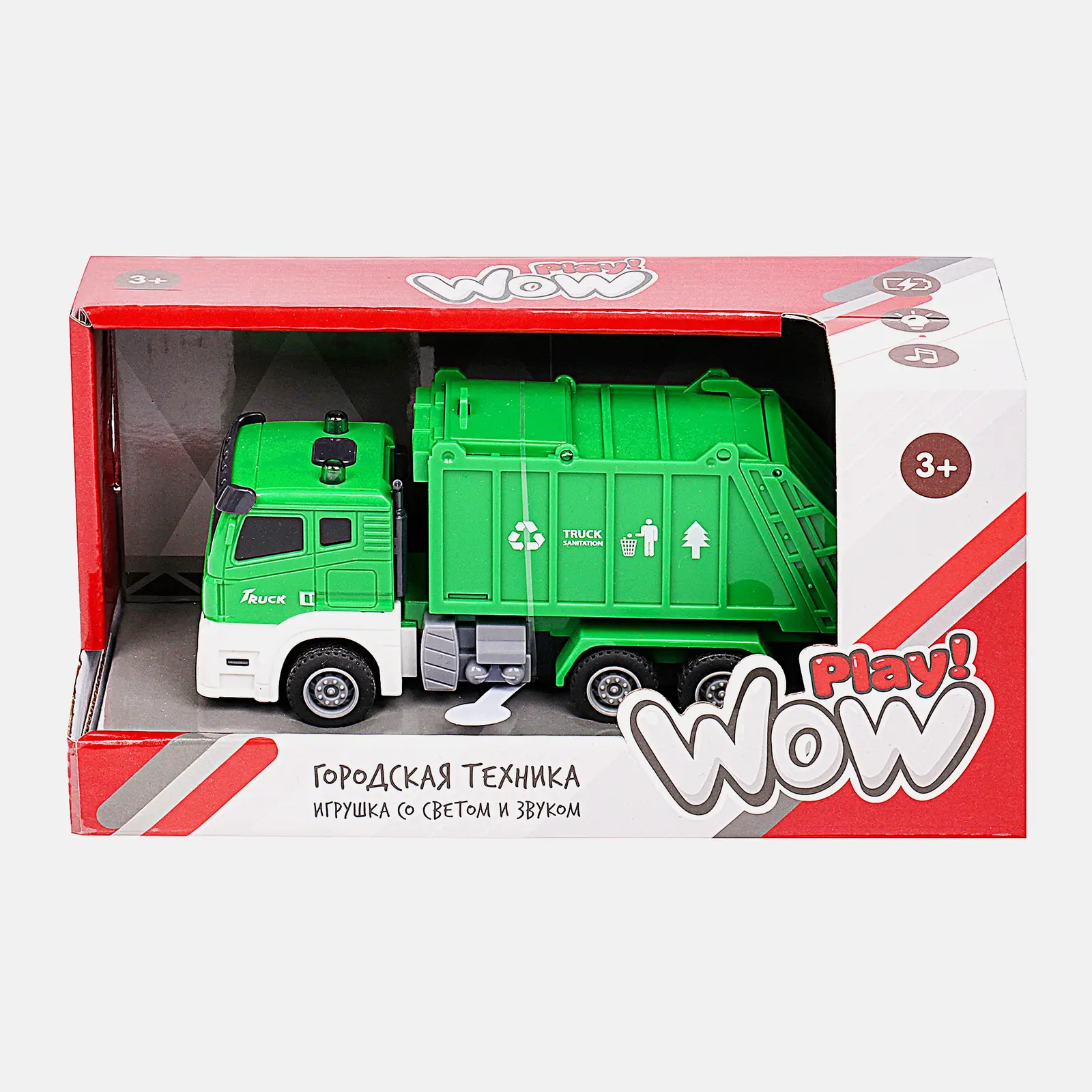Машина со светом и звуком WowPlay! в ассортименте - фото 5 Машина со светом и звуком WowPlay! в ассортименте - фото 5