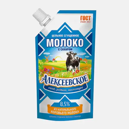 Молоко сгущенное Алексеевское 8.5% 270г