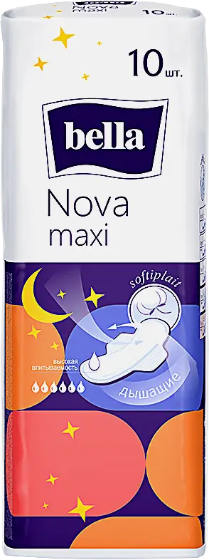 Прокладки Bella Nova Maxi 10шт Прокладки Bella Nova Maxi 10шт