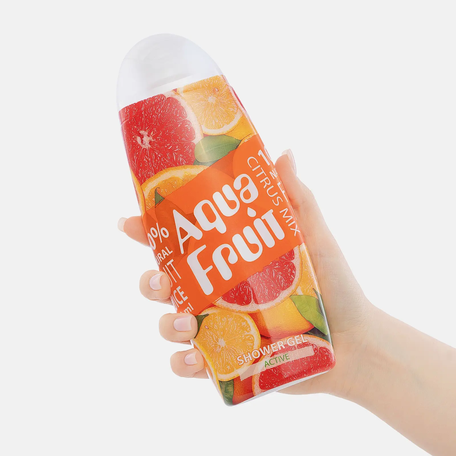 Гель для душа Aqua Fruit Active 420мл - фото 2
