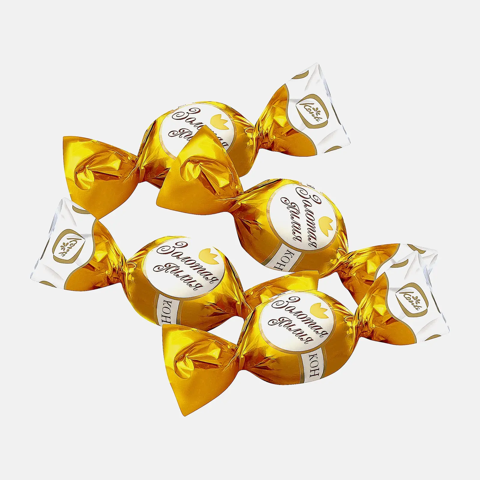 Изображение товара Конфеты Конти Золотая Лилия жевательные Изображение товара Конфеты Конти Золотая Лилия жевательные