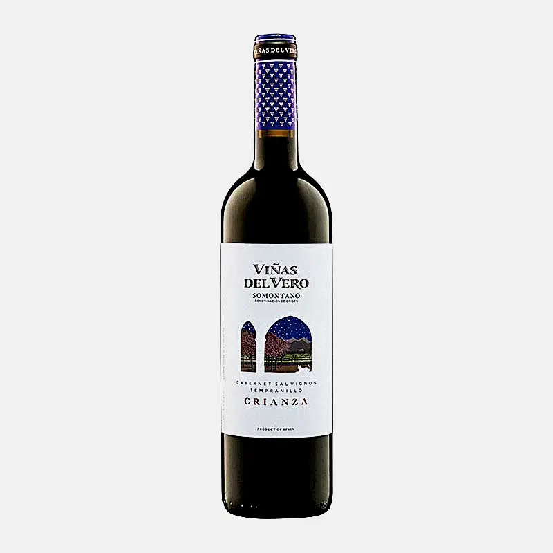 Вино Vinas Del Vero Tempranillo Крианца красное сухое 14% 750мл