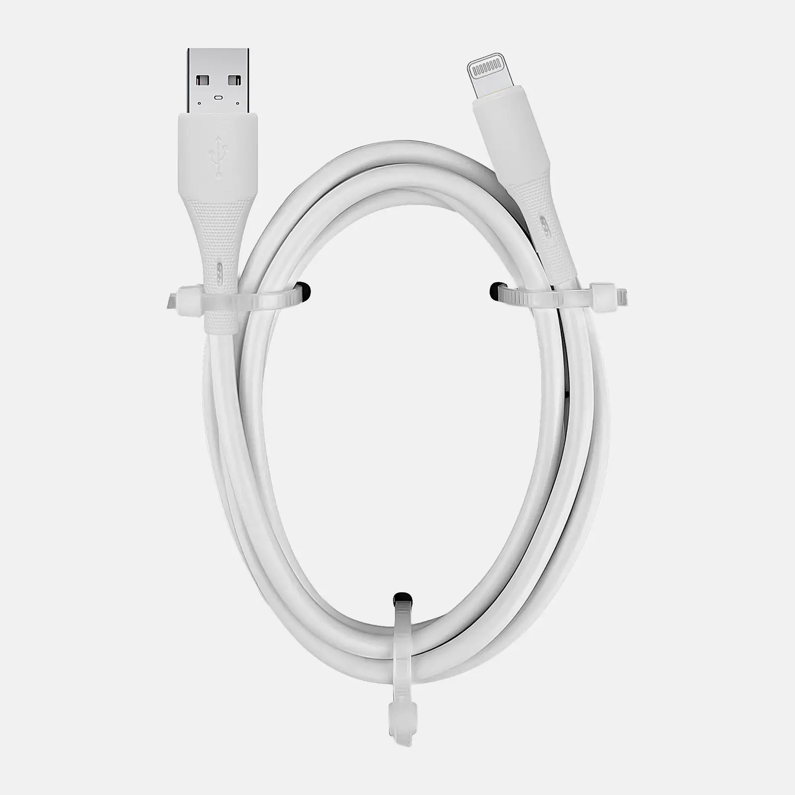 Кабель USB А/8 pin 5402 2.4А ПВХ Gal 1м - фото 4
