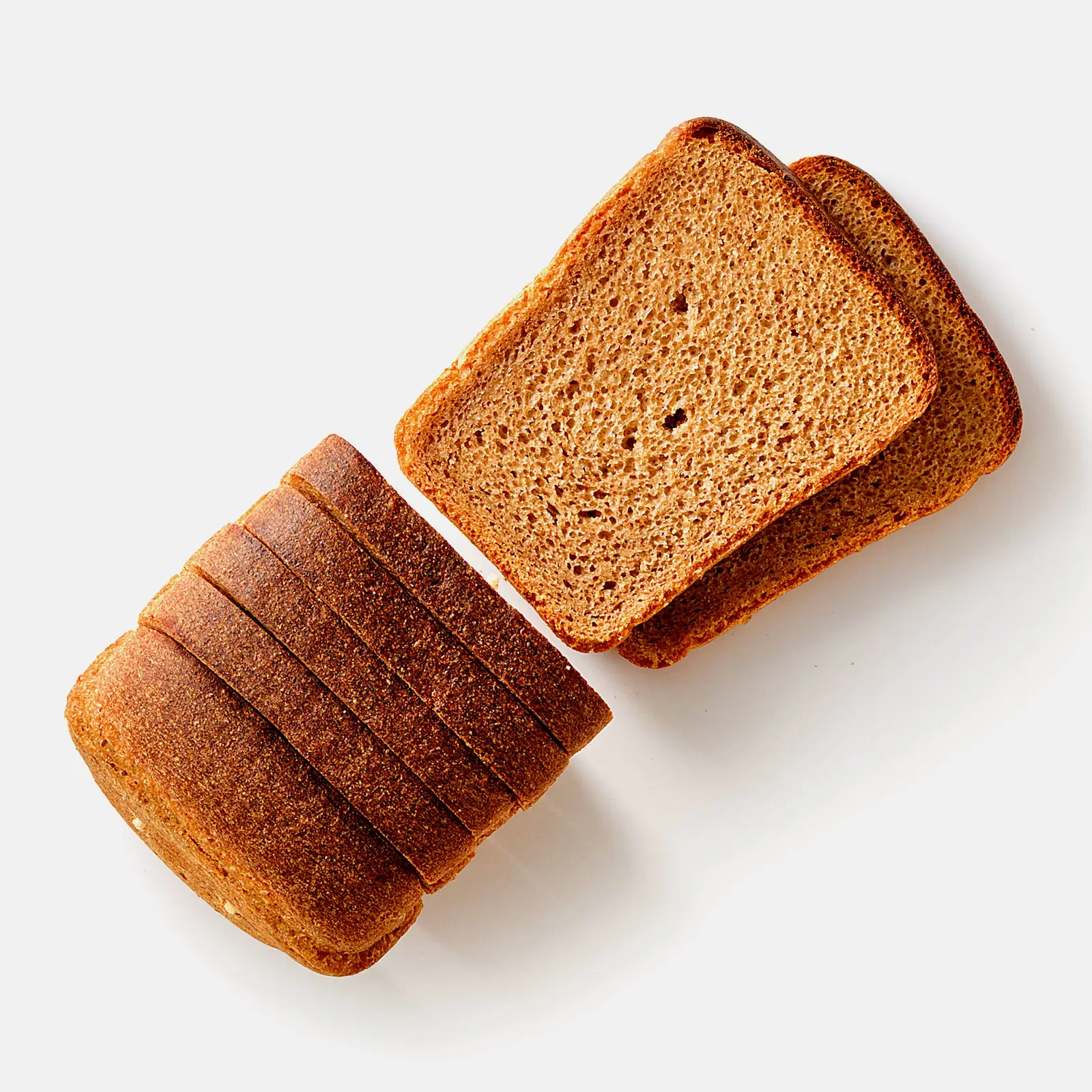 Изображение товара Дарницкий Нарезанный ржано-пшеничный хлеб 350 г по ГОСТ свежий