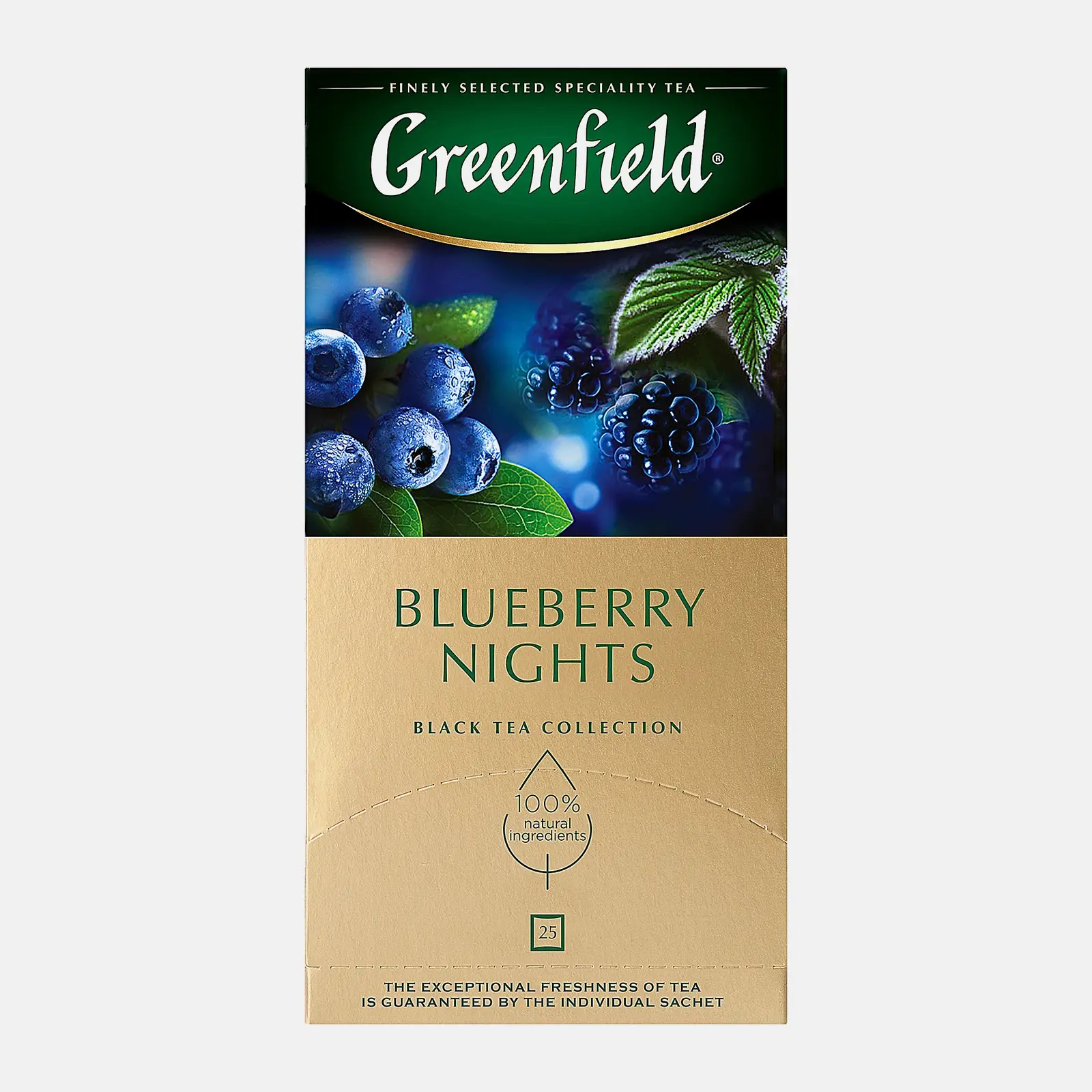 Чай черный Greenfield Blueberry Nights 25пак Чай черный Greenfield Blueberry Nights 25пак