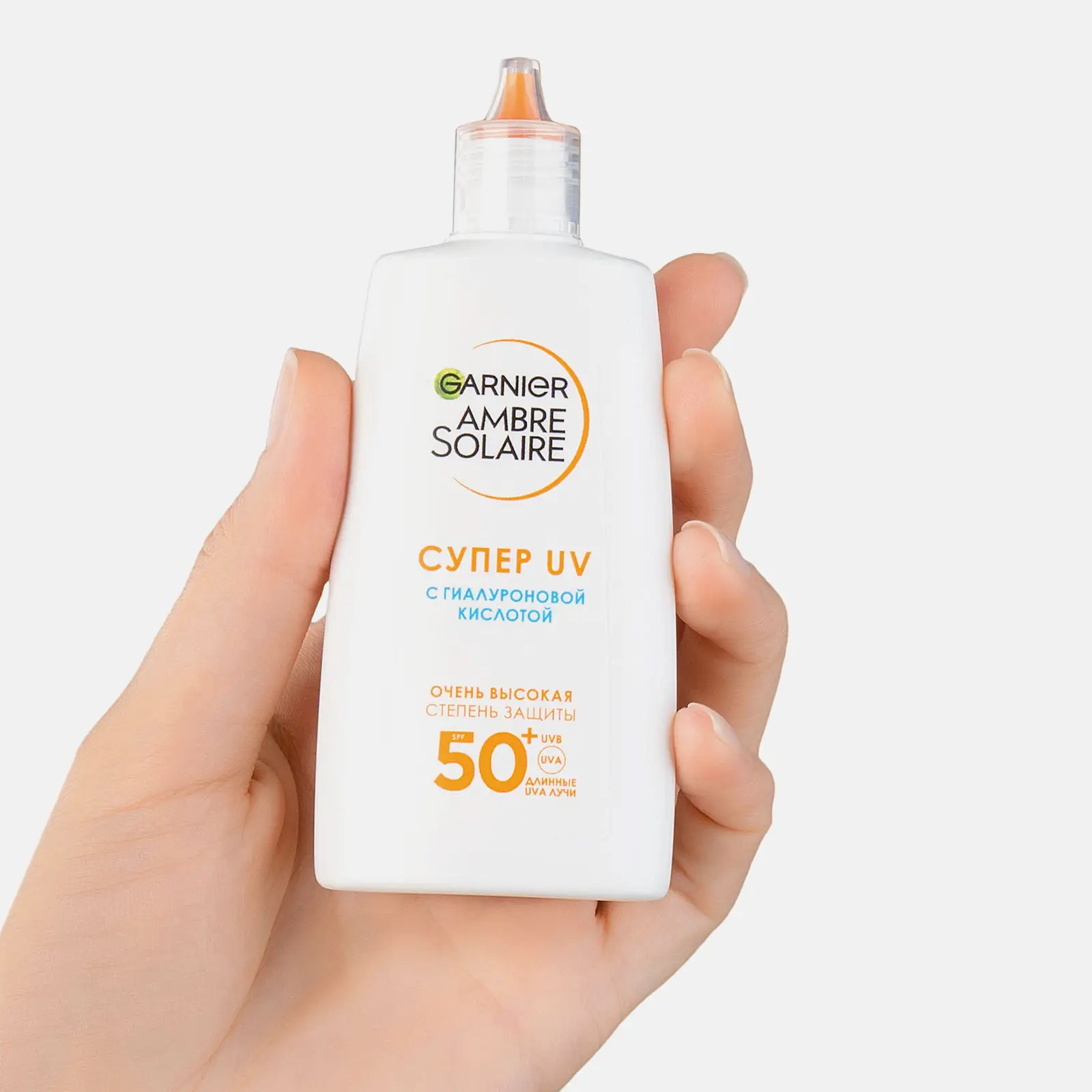 Флюид Ambre Solaire невидимый солнцезащитный SPF50 40мл