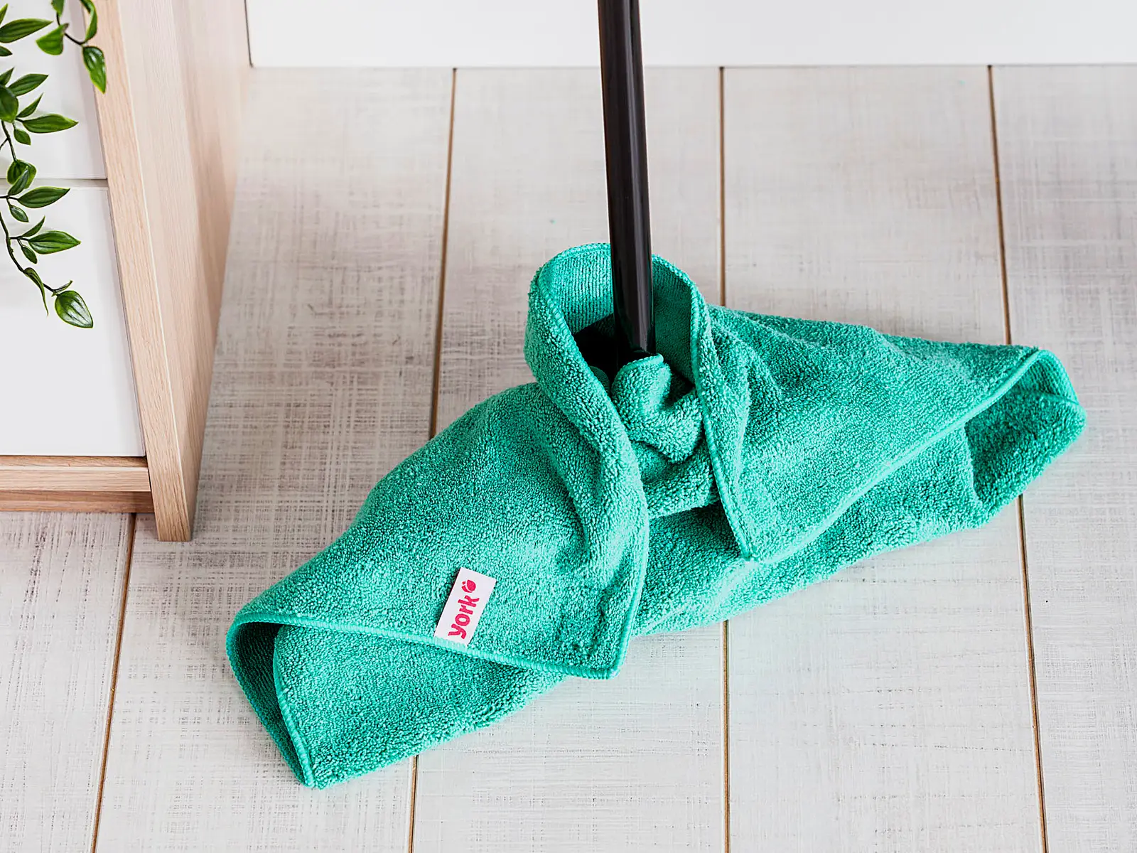 Салфетка для пола York из микрофибры с застежкой 50*60см