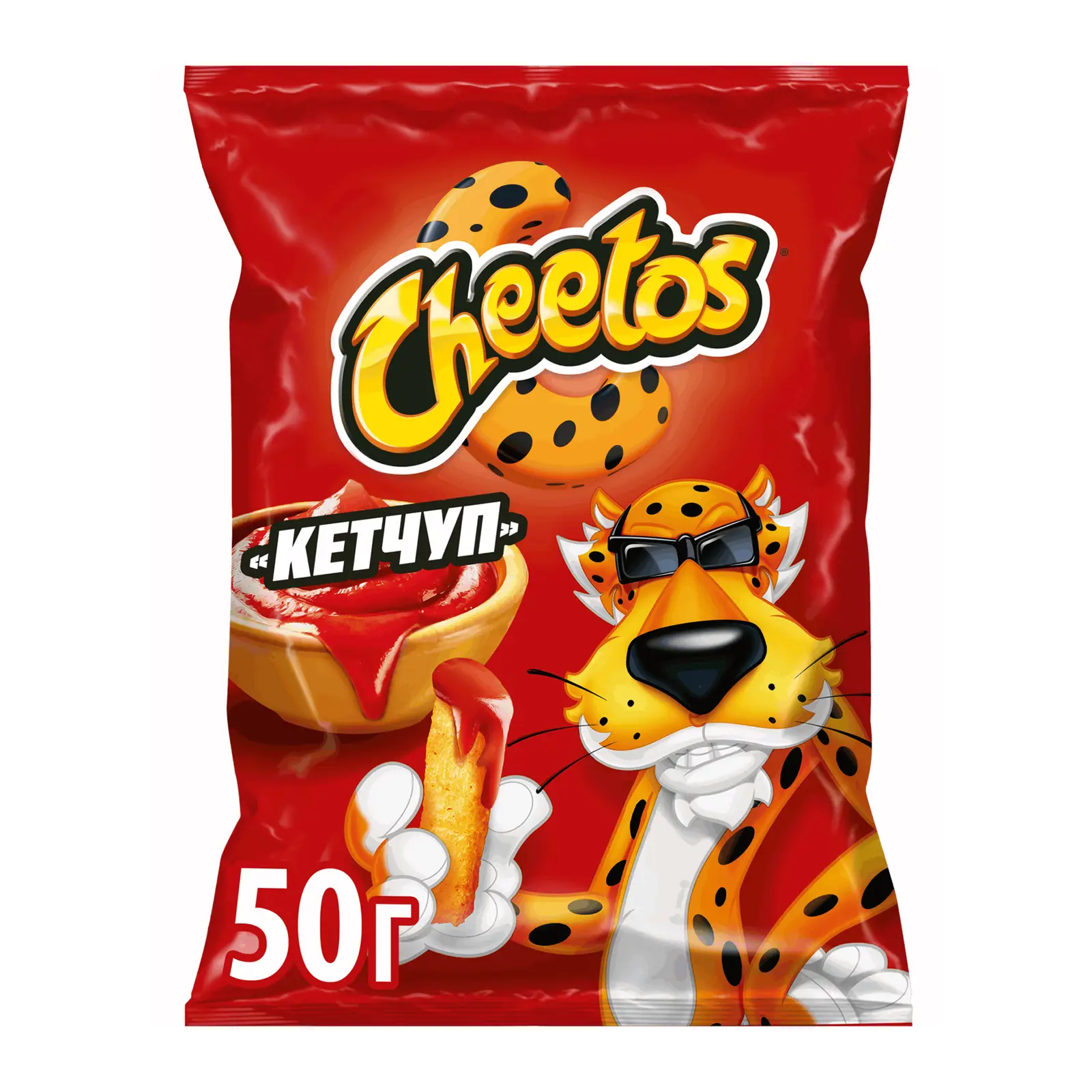 Изображение товара Кукурузные палочки Cheetos Кетчуп 50г